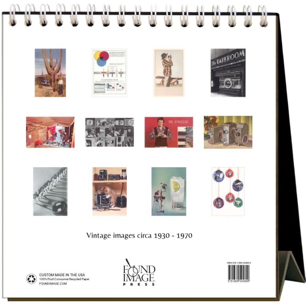 Cameras 2026 Easel Desk Calendar First Alternate image