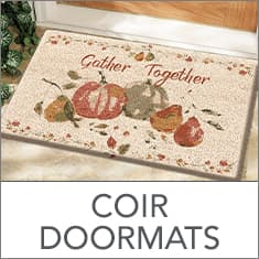 Cardinal Rooster Coir Small Doormat by Susan Winget