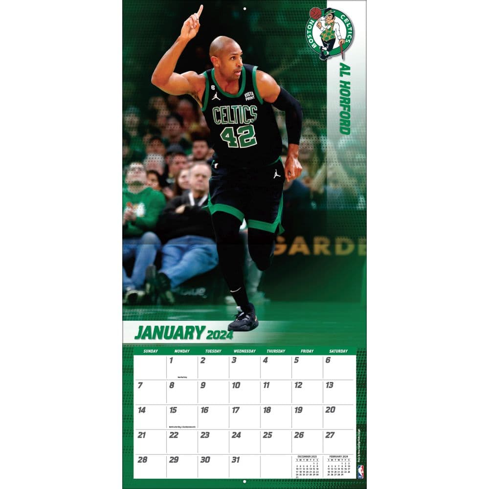 Boston Celtics 2024 Mini Wall Calendar Second Alternate Image width=&quot;1000&quot; height=&quot;1000&quot;