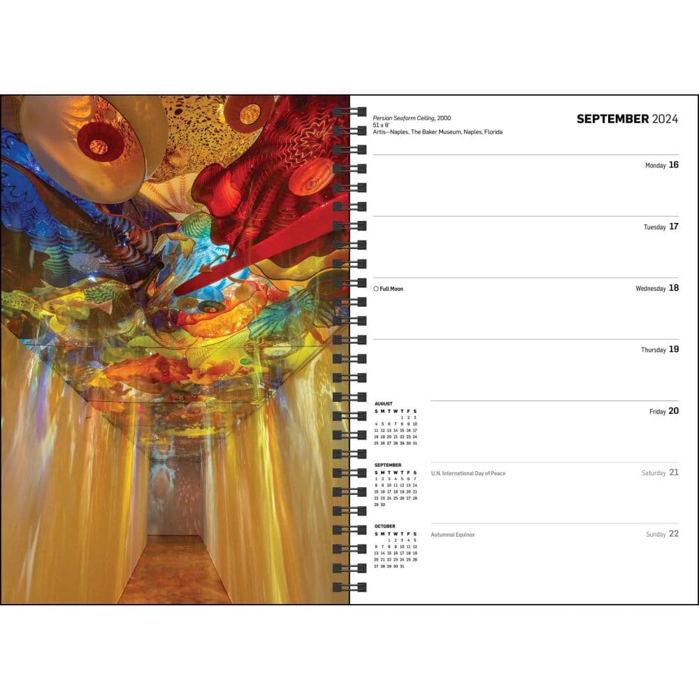 Chihuly 2024 Softcover Planner