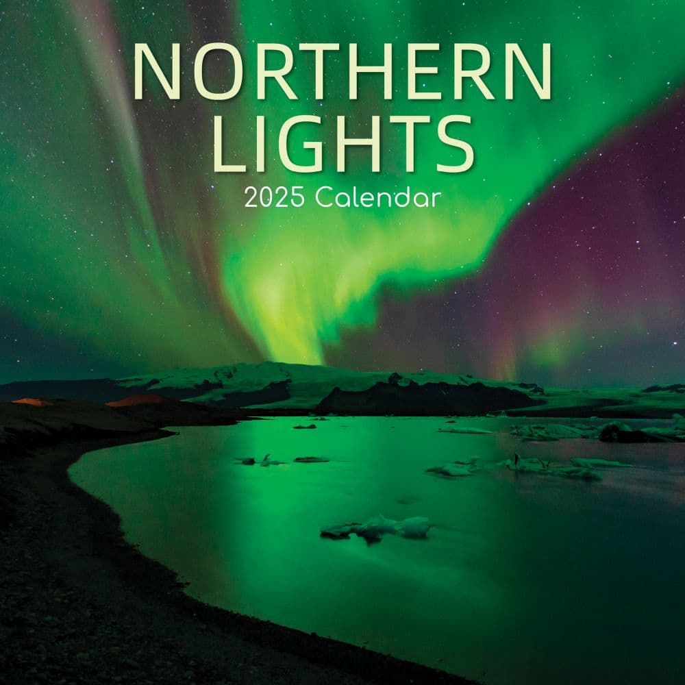 Northern Lights 2025 Wall Calendar Main Product Image width=&quot;1000&quot; height=&quot;1000&quot;