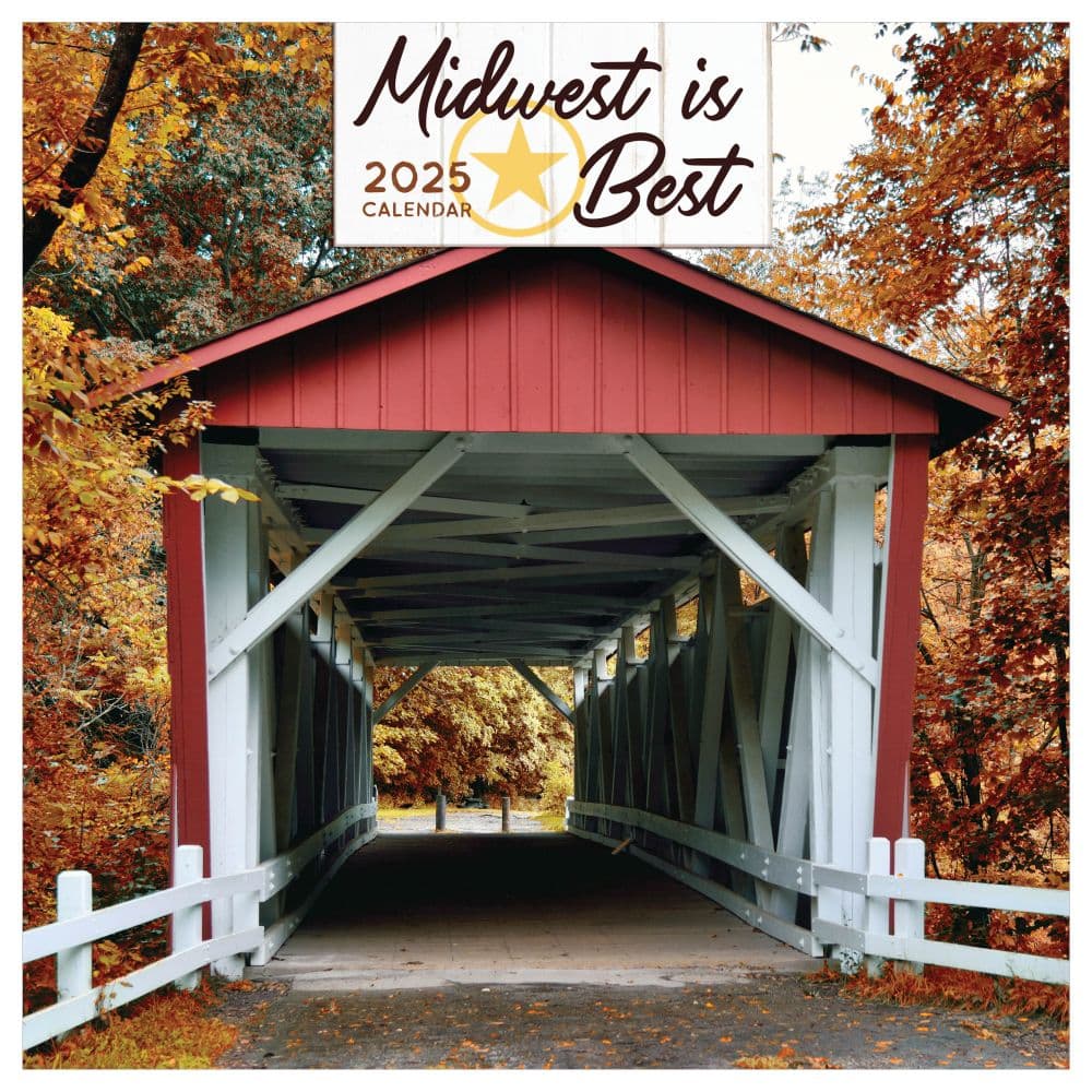 Midwest Is Best 2025 Wall Calendar Main Image