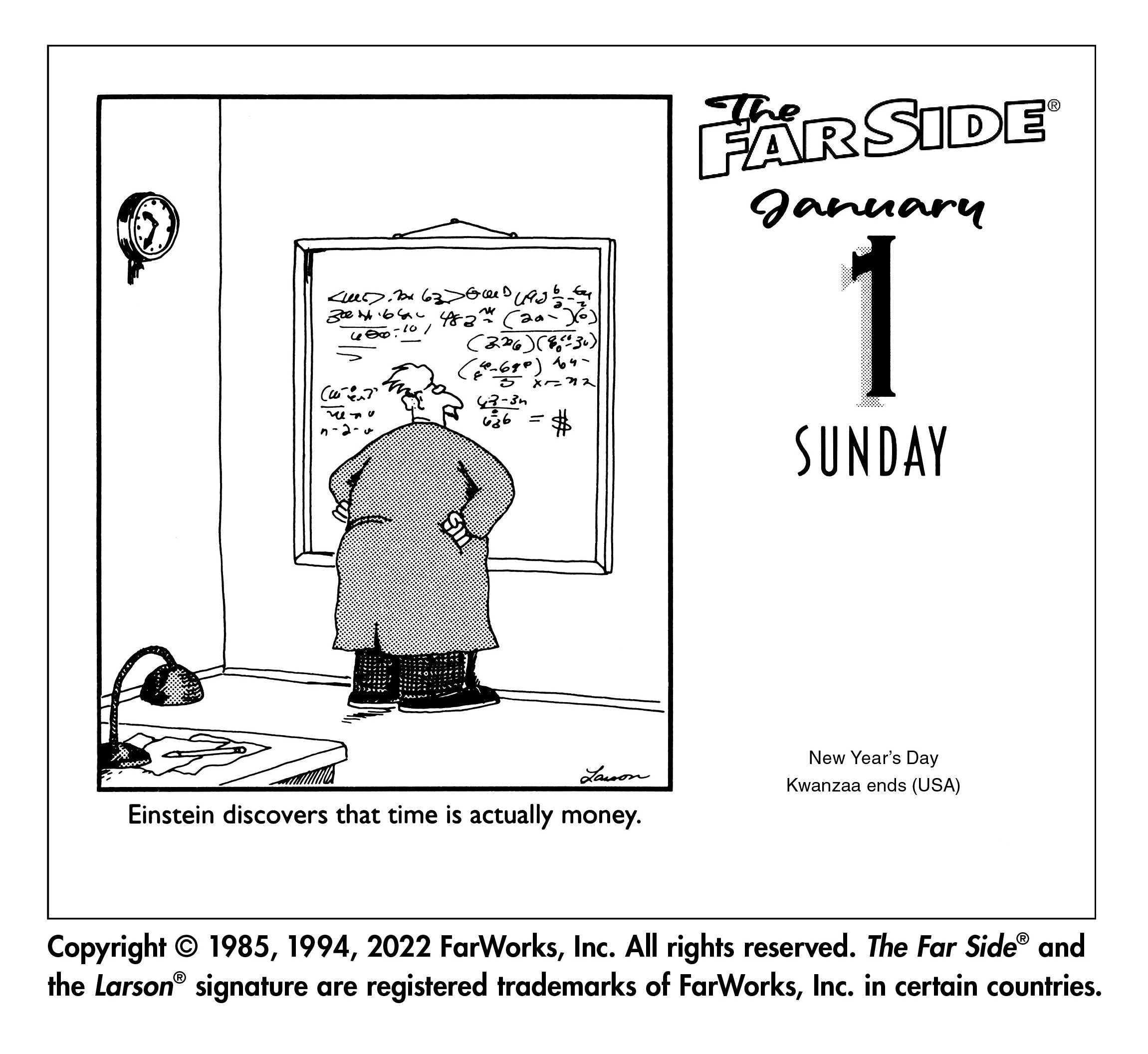 Far Side 2023 Off the Wall Calendar Calendars