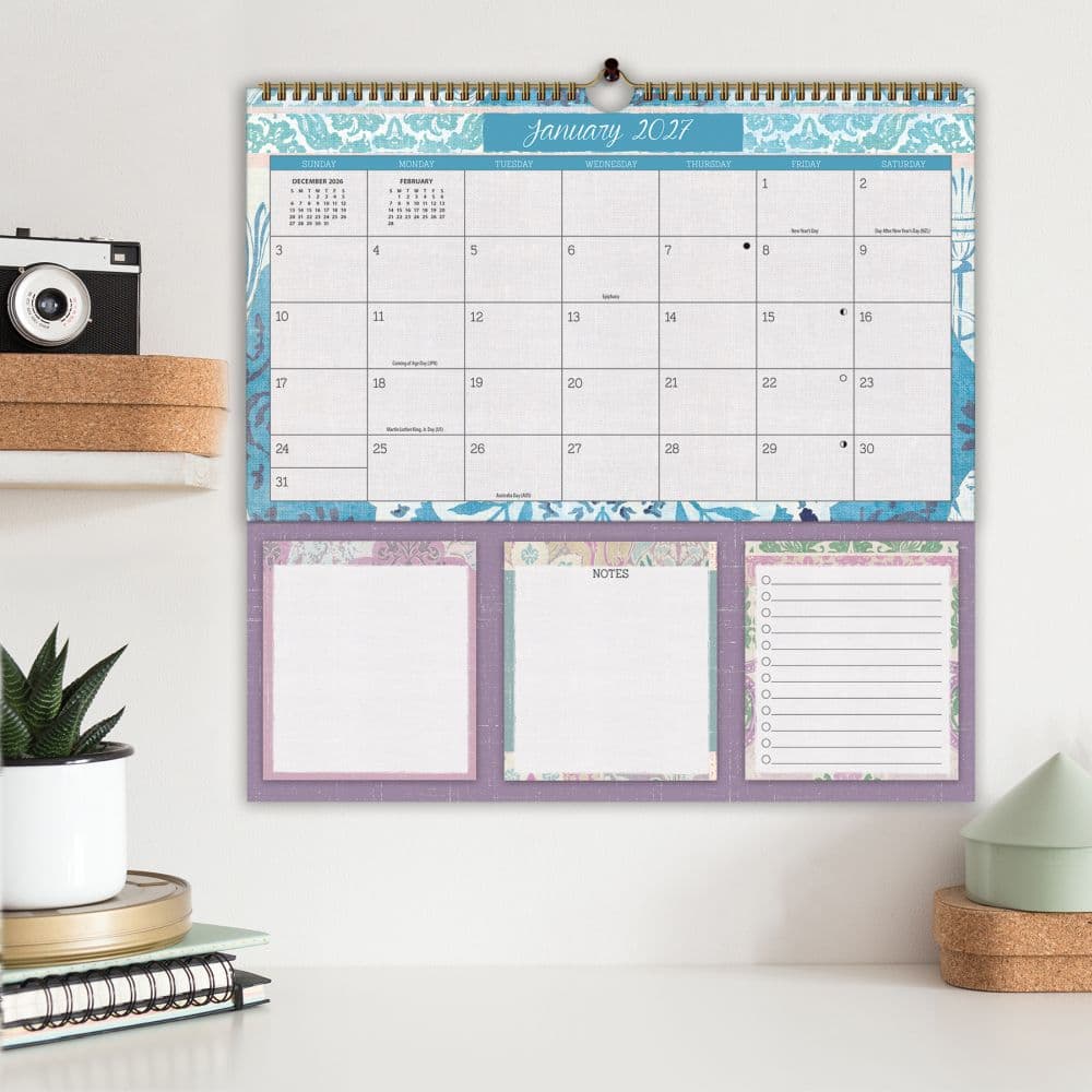 Patina Vie MemoMate 2027 Spiral Calendar Seventh Alternate Image