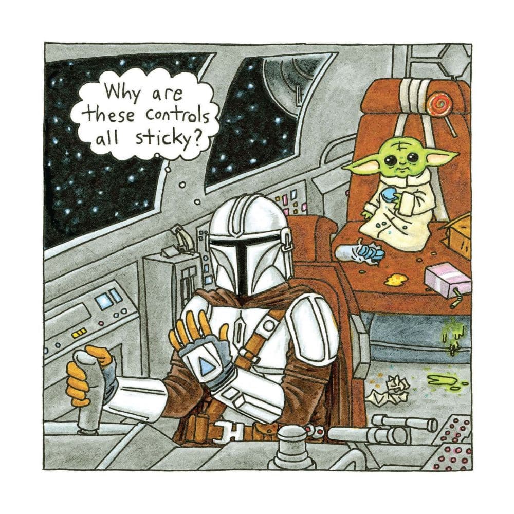 Mandalorian &amp; Child 2026 Wall Calendar Third Alternate Image