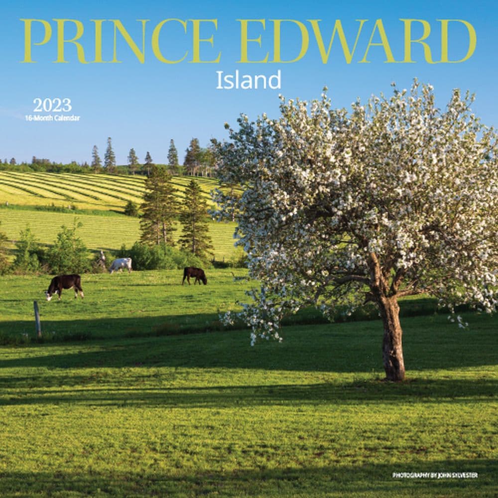 Prince Edward Island 2023 Wall Calendar
