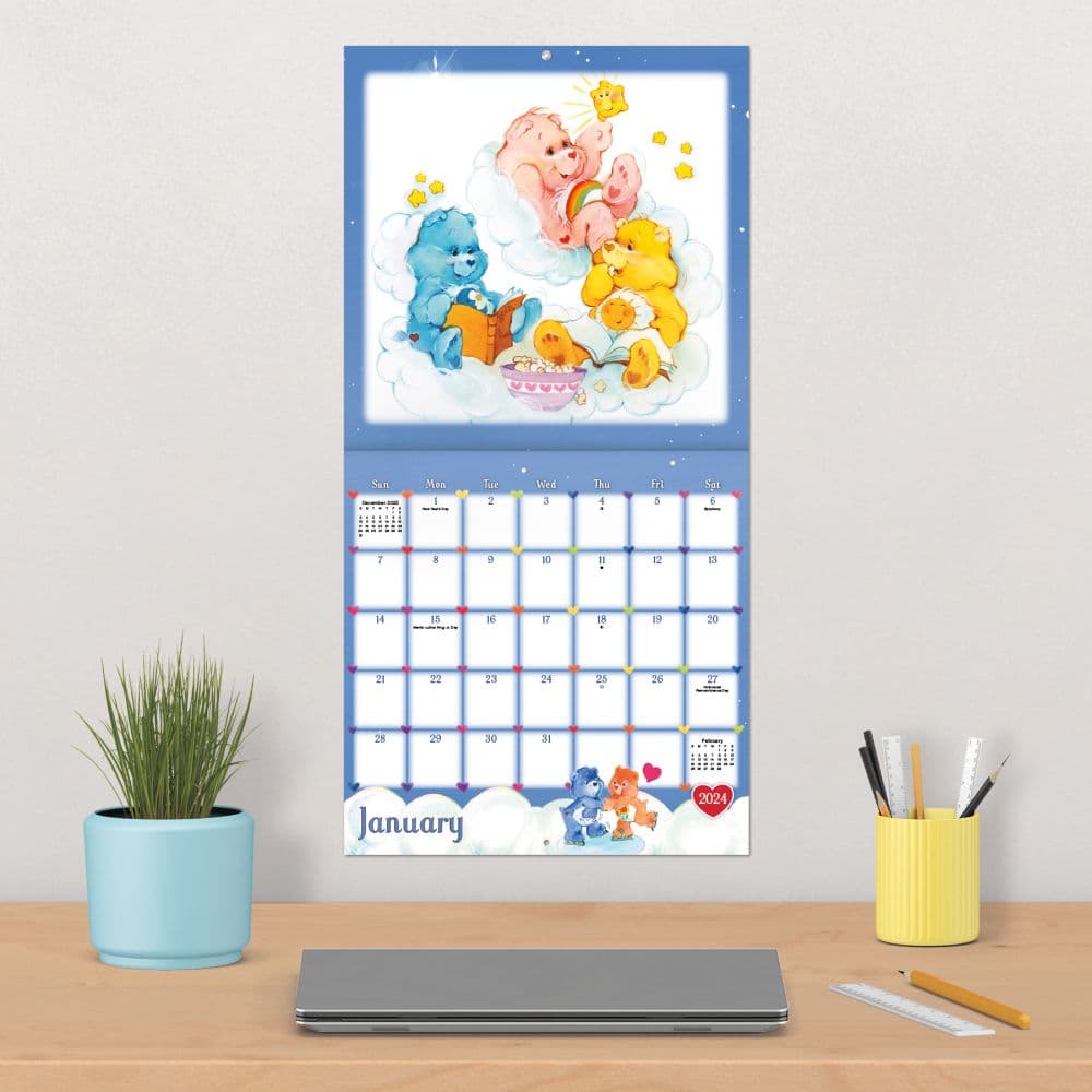 Care Bears 2024 Wall Calendar Fourth Alternate Image width=&quot;1000&quot; height=&quot;1000&quot;
