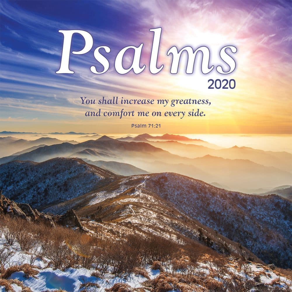 Psalms Wall Calendar