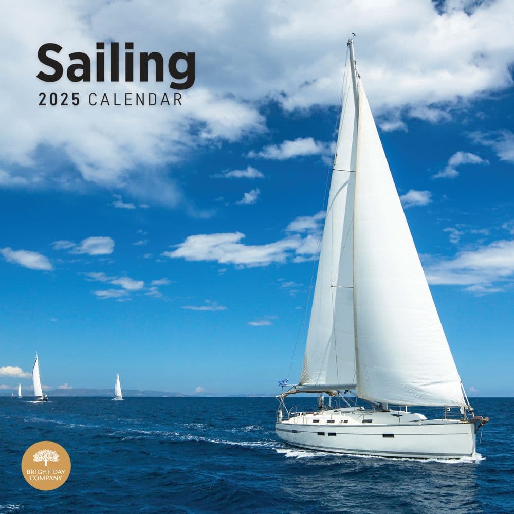 April 2025 Sailing Theme Calendar