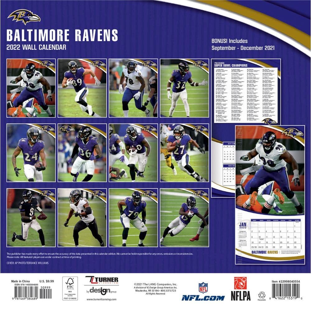 Nfl Football 2022 Calendars