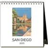 image Nostalgic San Diego 2025 Easel Desk Calendar Main Image