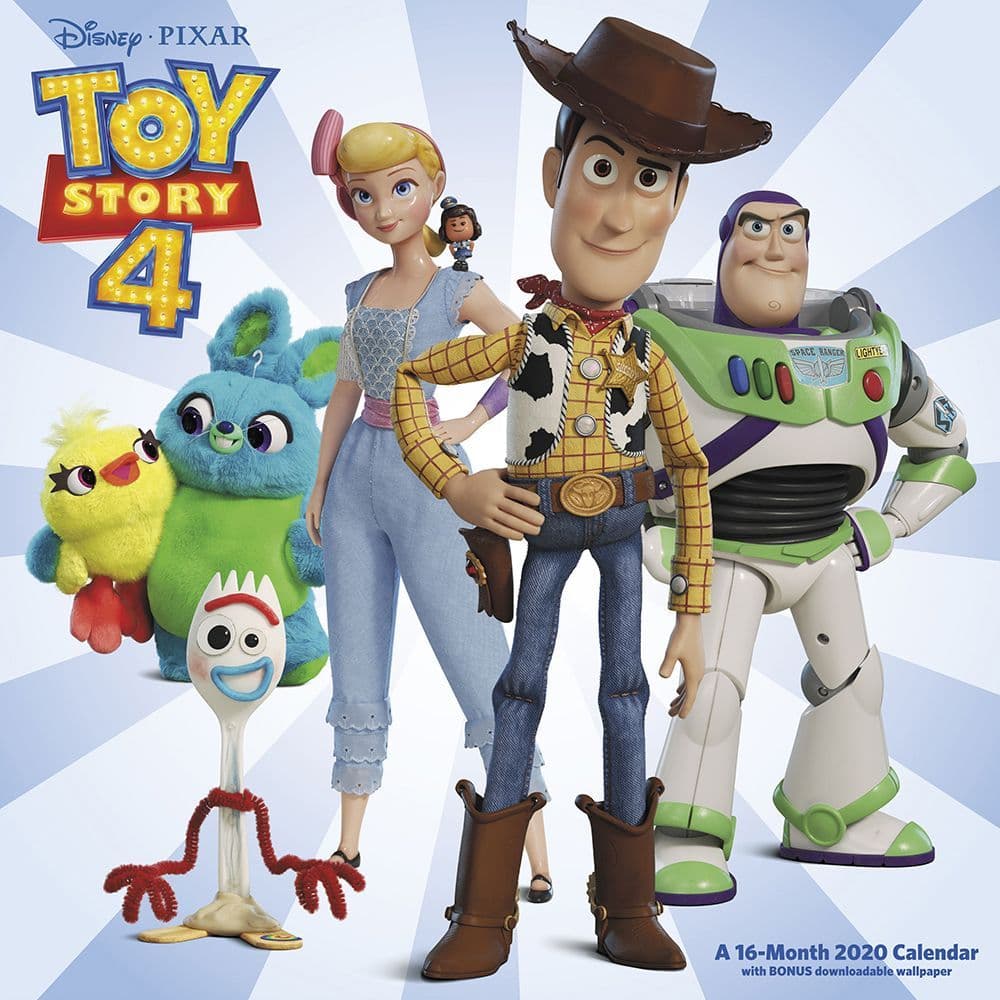 Toy Story 4 Wall Calendar