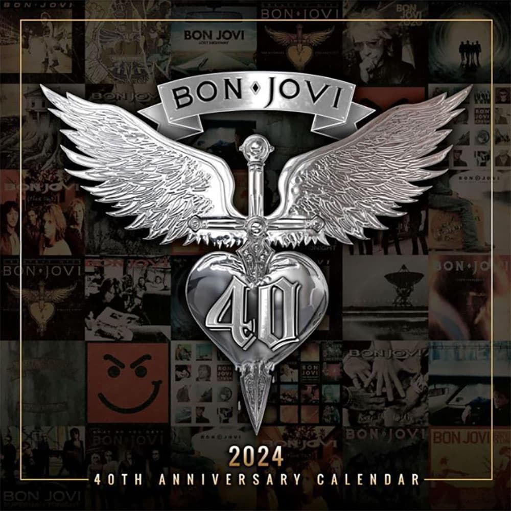 Bon Jovi 2024 Wall Calendar
