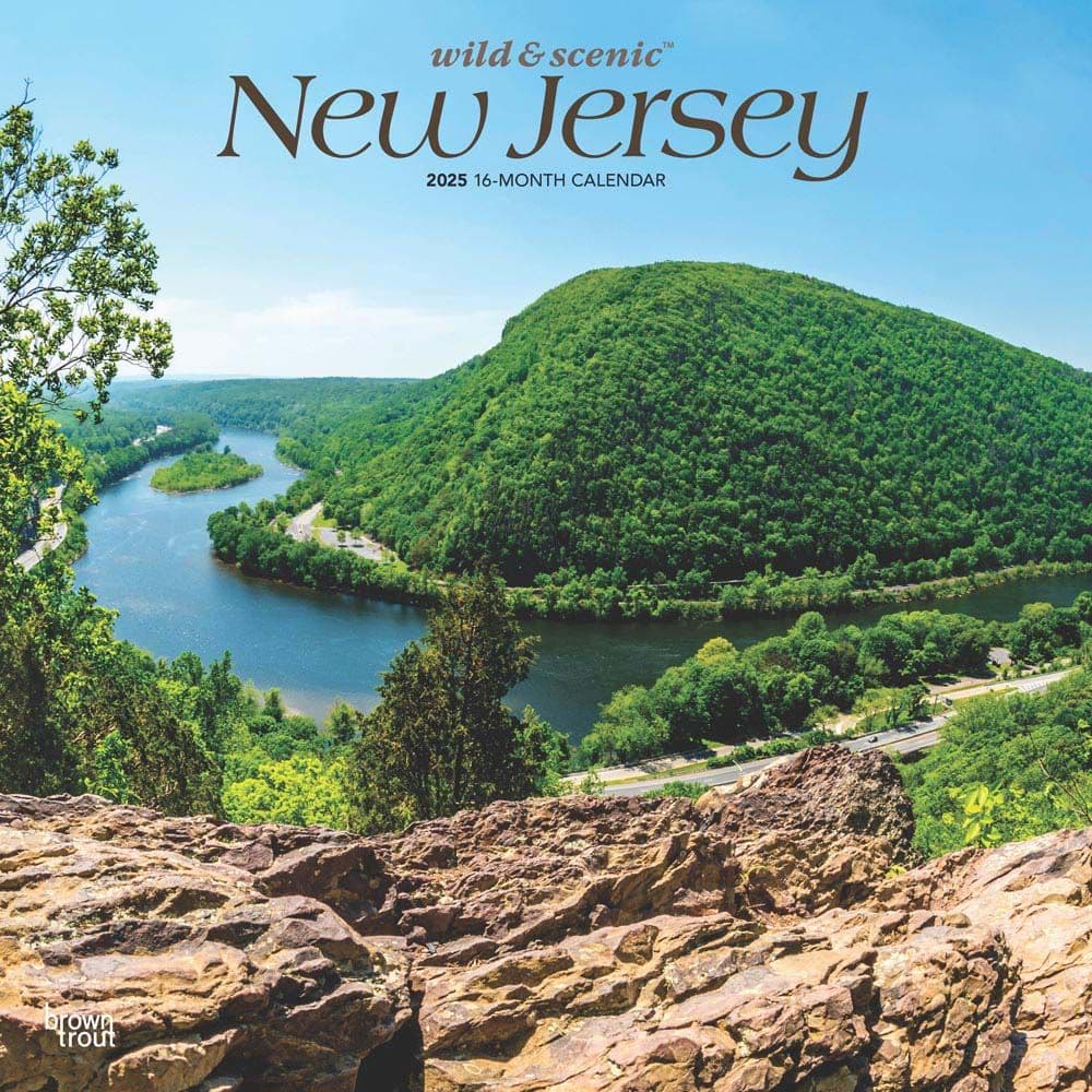 New Jersey Wild and Scenic 2025 Wall Calendar Main Image