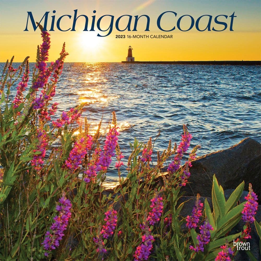 Michigan Academic Calendar 2023 Michigan Coast 2023 Wall Calendar - Calendars.com