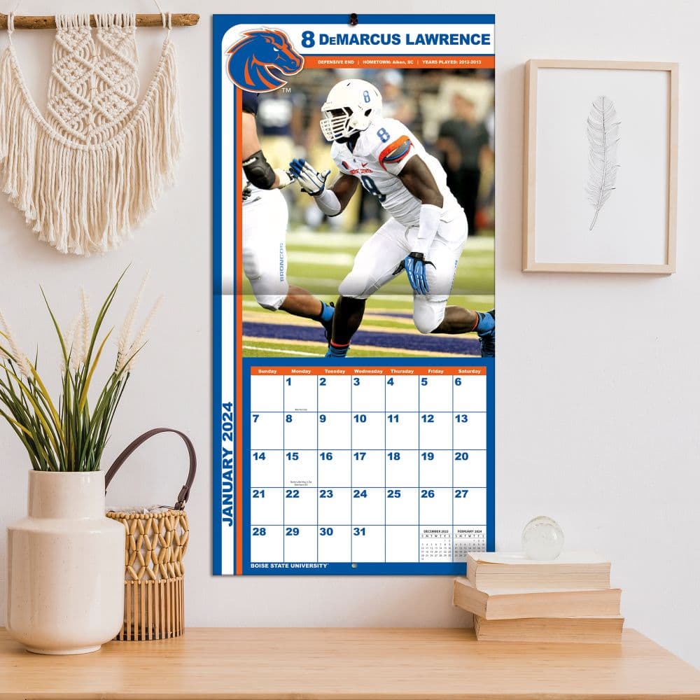 Boise State Broncos 2024 Wall Calendar Third Alternate Image width=&quot;1000&quot; height=&quot;1000&quot;