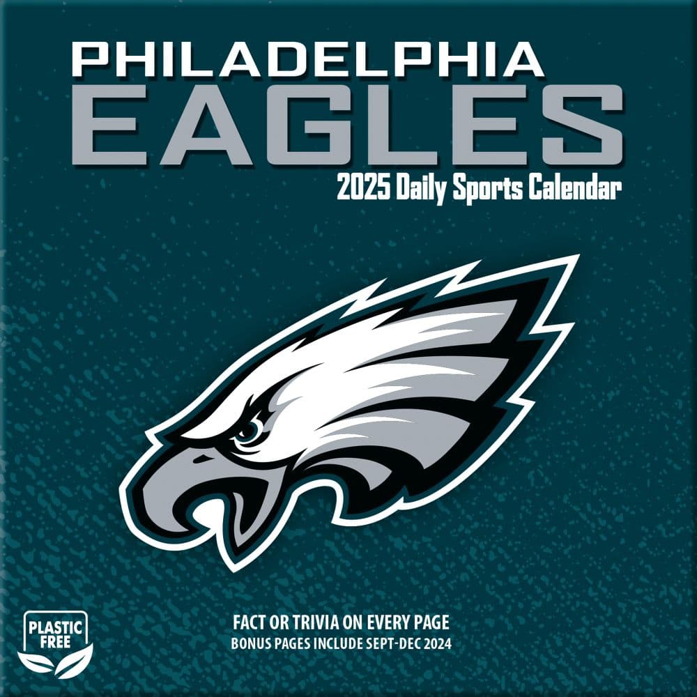 NFL Philadelphia Eagles 2025 Desk Calendar Sixth Alternate Image