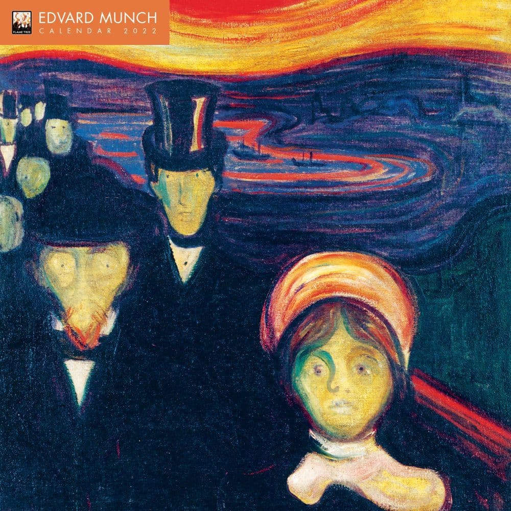 Edvard Munch 2022 Wall Calendar