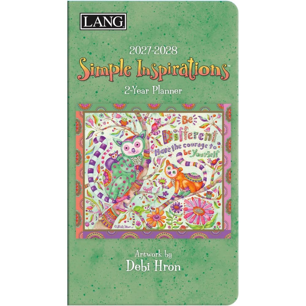 Simple Inspirations 2027 2-Year Pocket Planner by Debi Hron Main Product Image