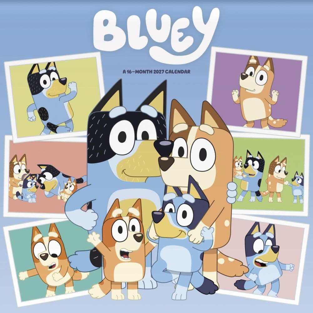 Bluey 2027 Wall Calendar Main Product Image