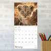 image Baby Animals 2025 Mini Wall Calendar February