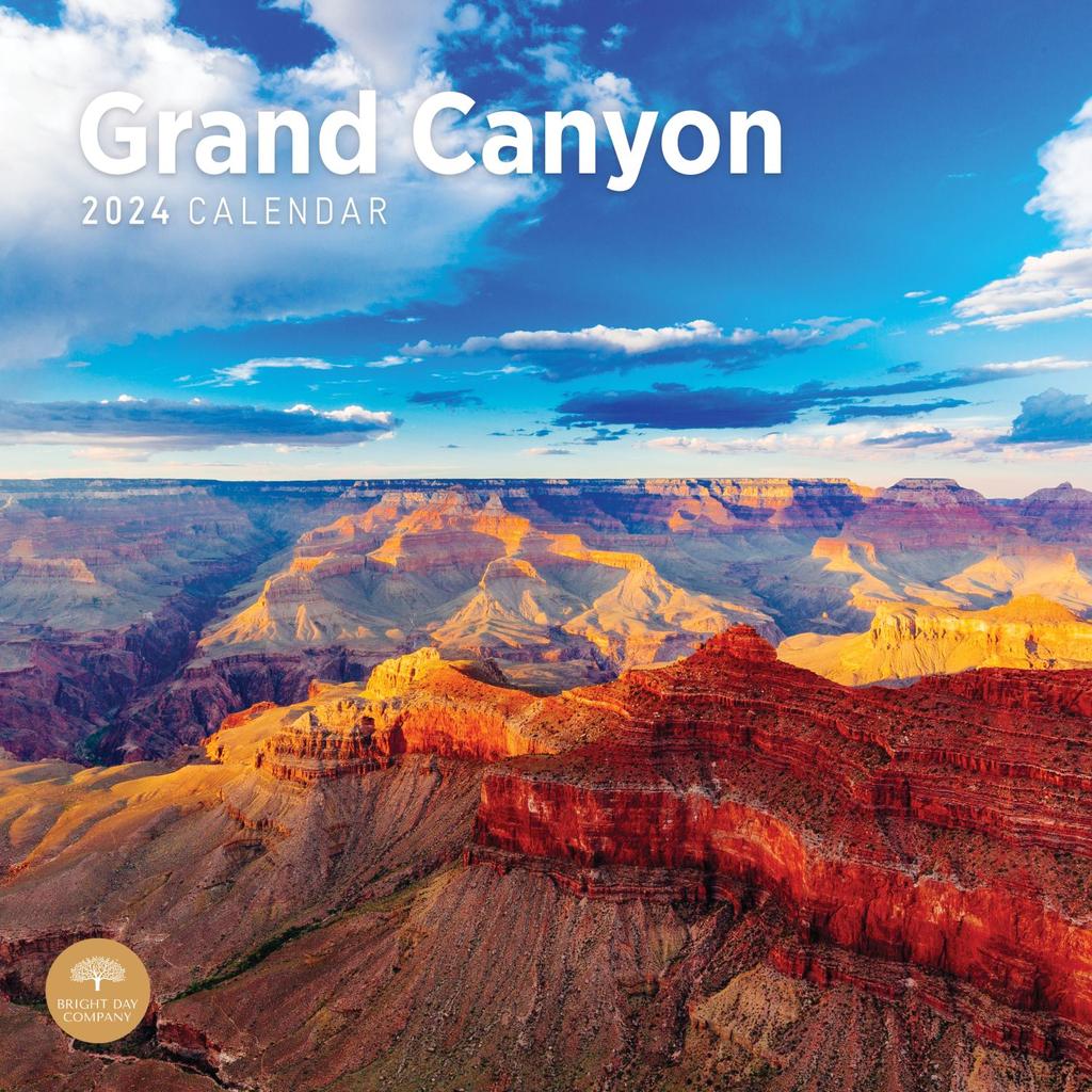 Grand Canyon 2024 Wall Calendar Main Product Image width=&quot;1000&quot; height=&quot;1000&quot;