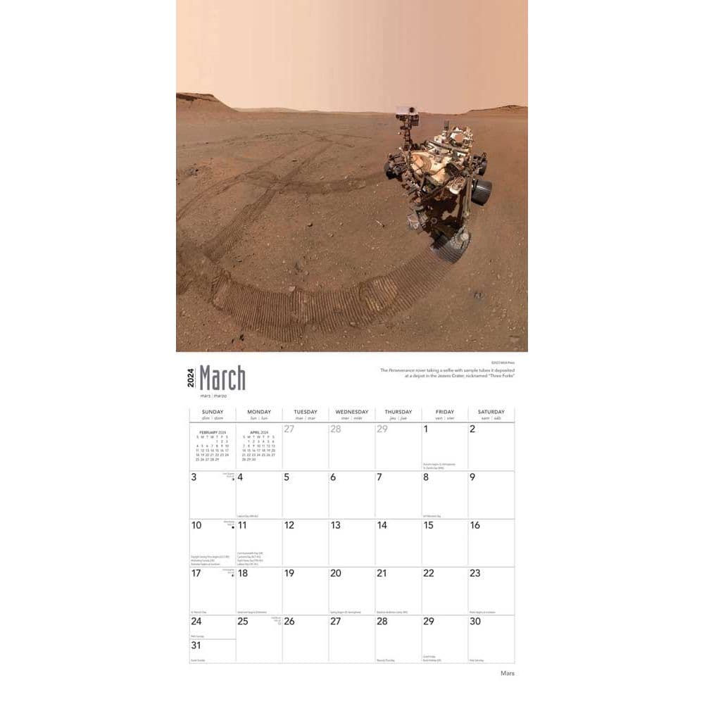 Mars Perseverance 2024 Wall Calendar Second Alternate Image width=&quot;1000&quot; height=&quot;1000&quot;