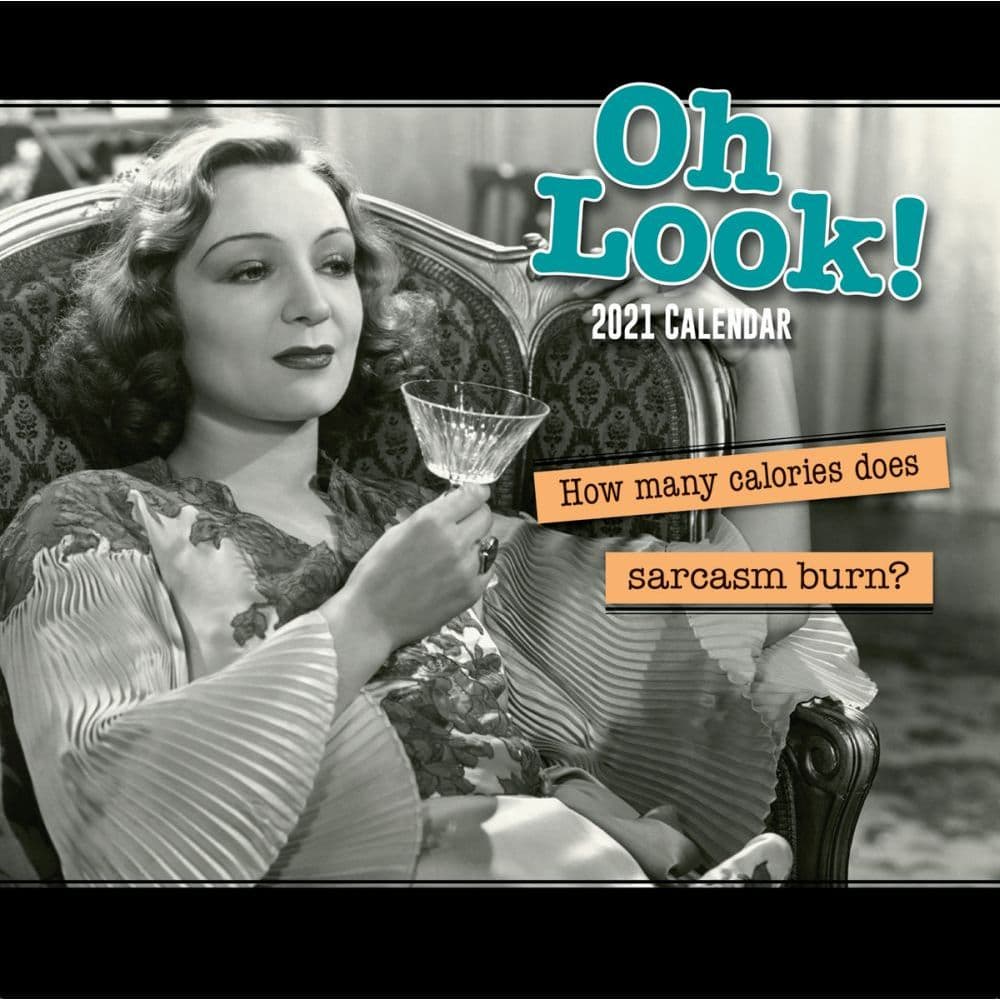 Oh Look! Wall Calendar