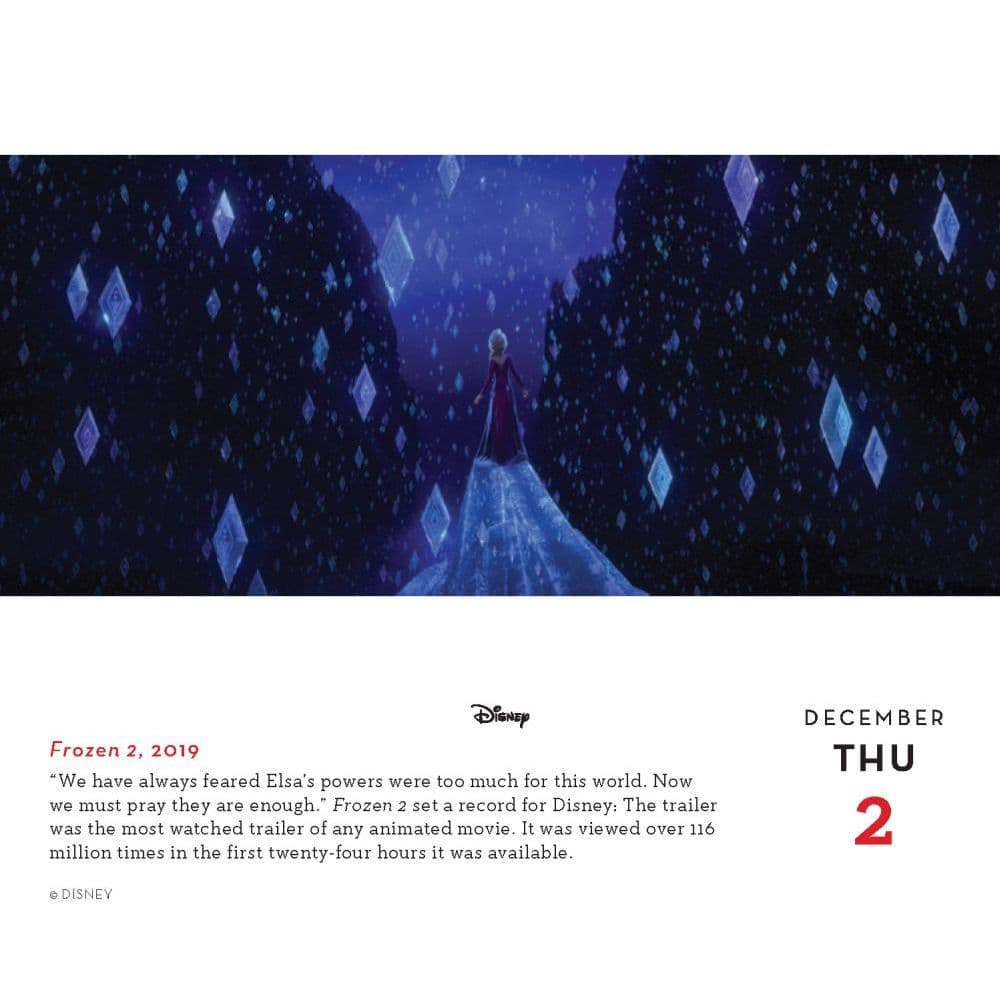 Disney Year Of Animation Desk Calendar Calendars Com