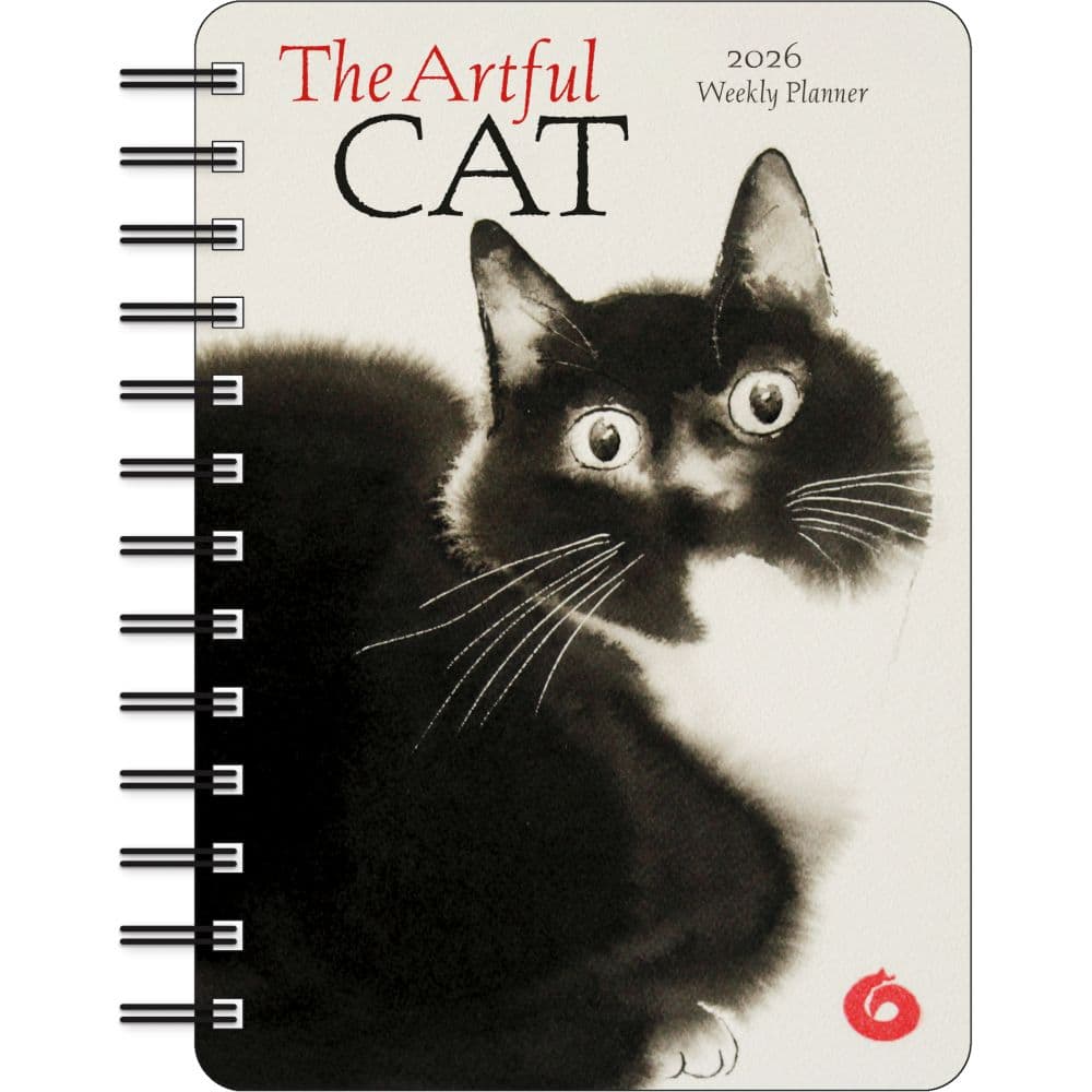 Artful Cat Weekly 2026 Planner Main Image