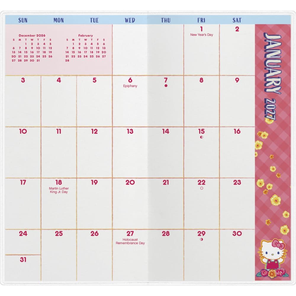 Hello Kitty 2027 Pocket Planner First Alternate Image