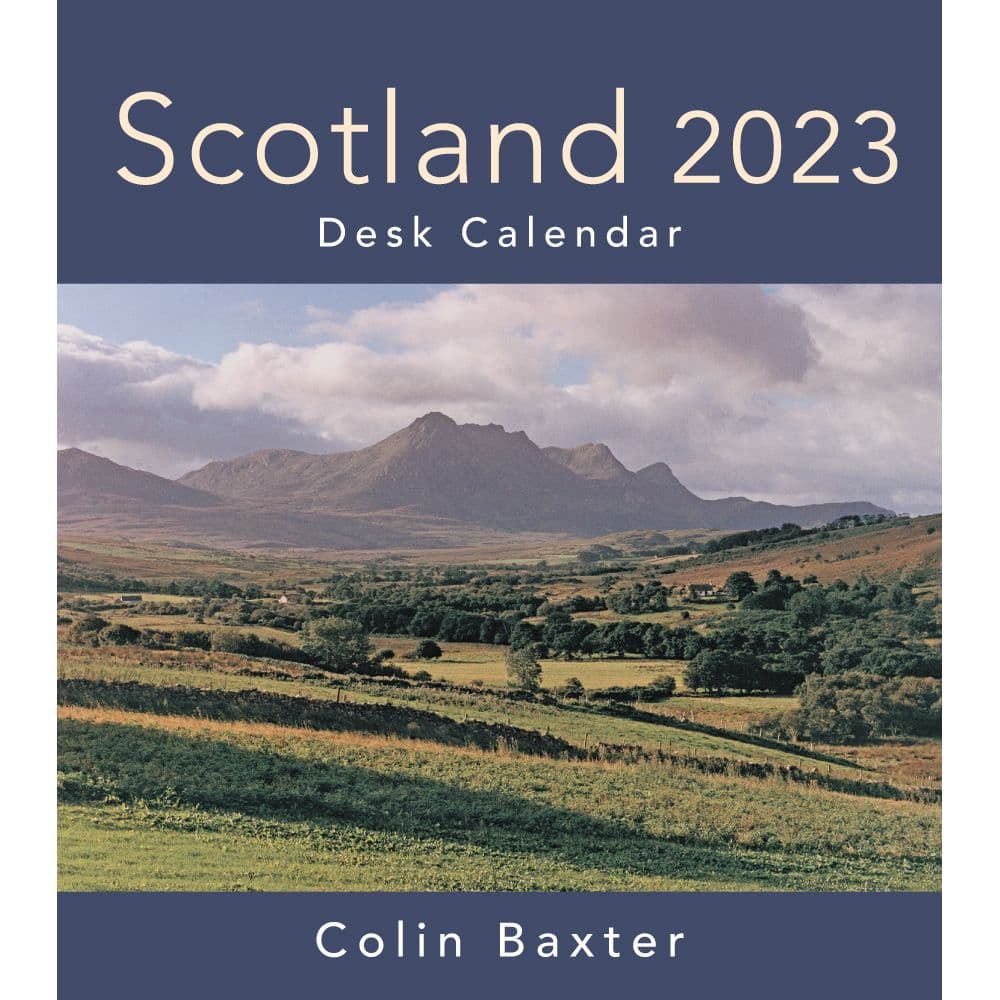 Colin Baxter Photography Scotland 2023 Desk Diary