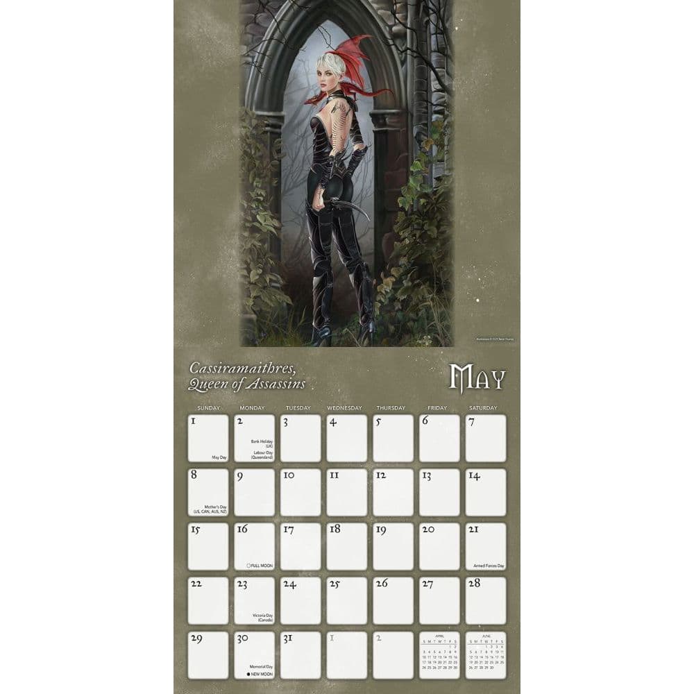 Dragon Witches 2022 Wall Calendar - Calendars.com