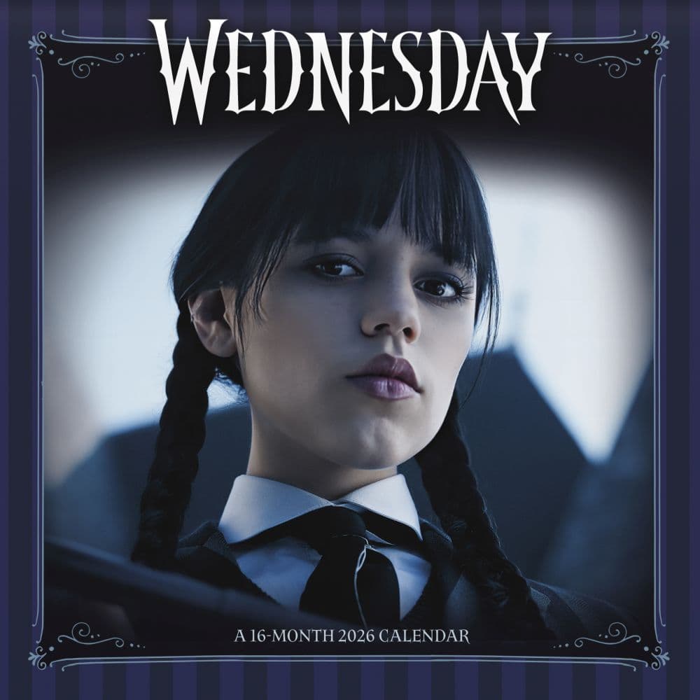 Wednesday 2026 Wall Calendar Main Product Image