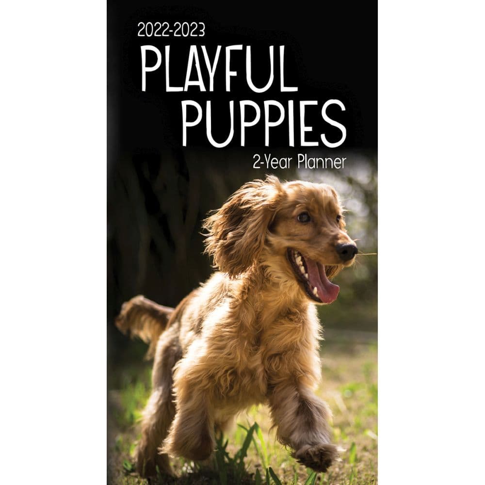 Playful Puppies 2022 Two Year Planner