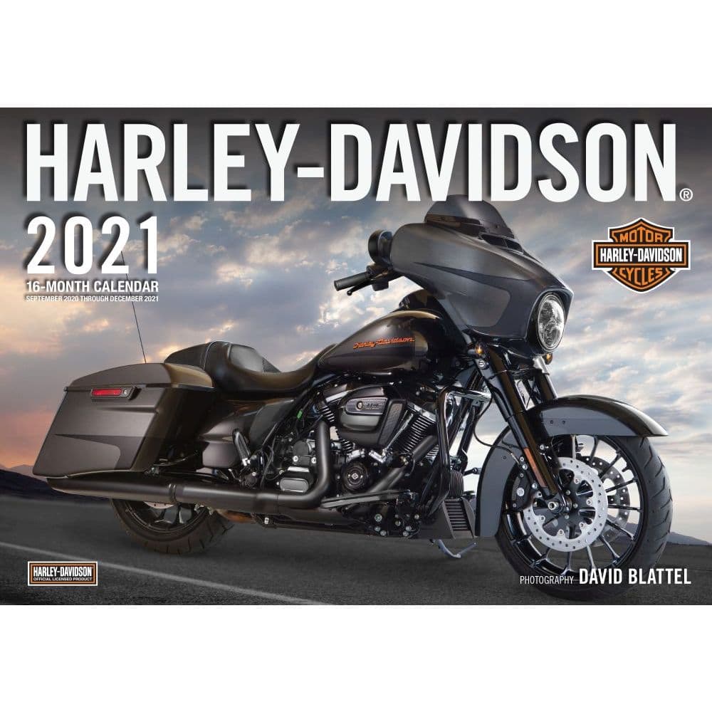 Harley Davidson Large Wall Calendar