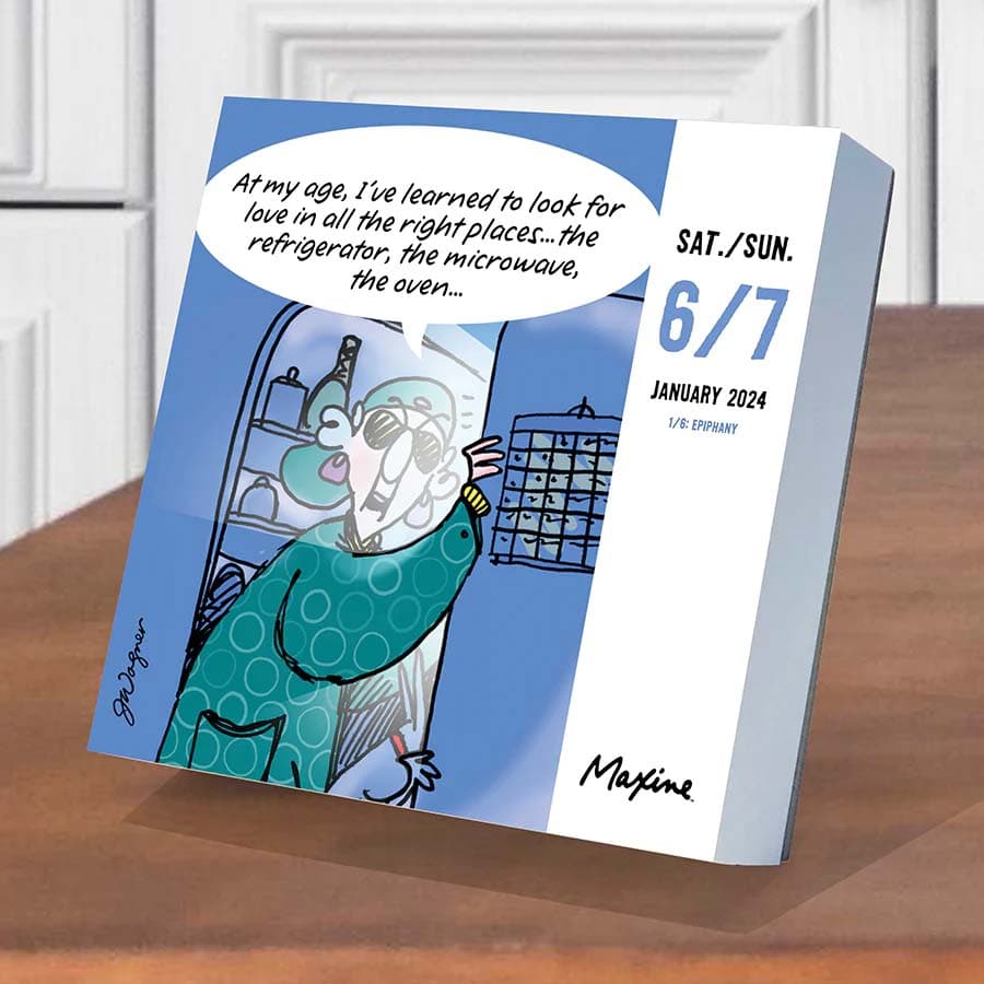 Maxine 2024 Desk Calendar