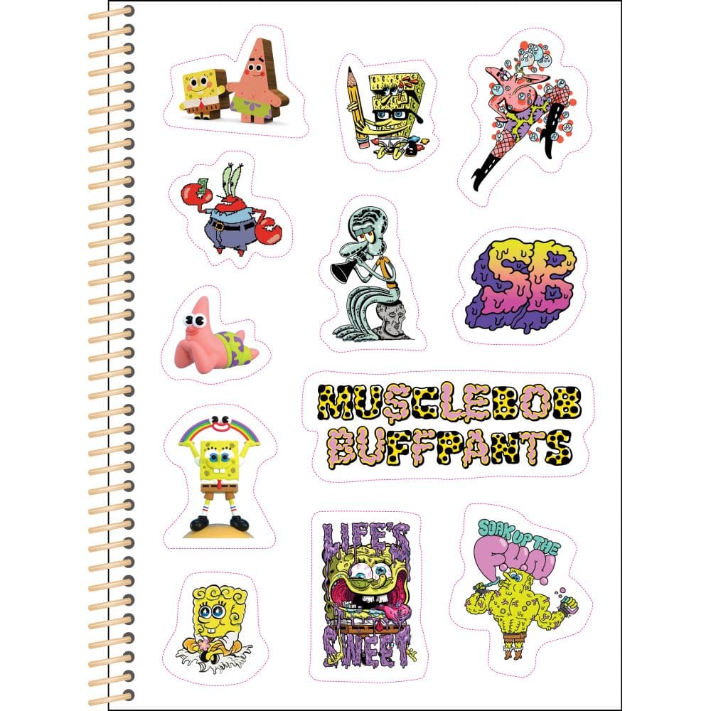 Spongebob Squarepants 2025 Planner Fifth Alternate Image