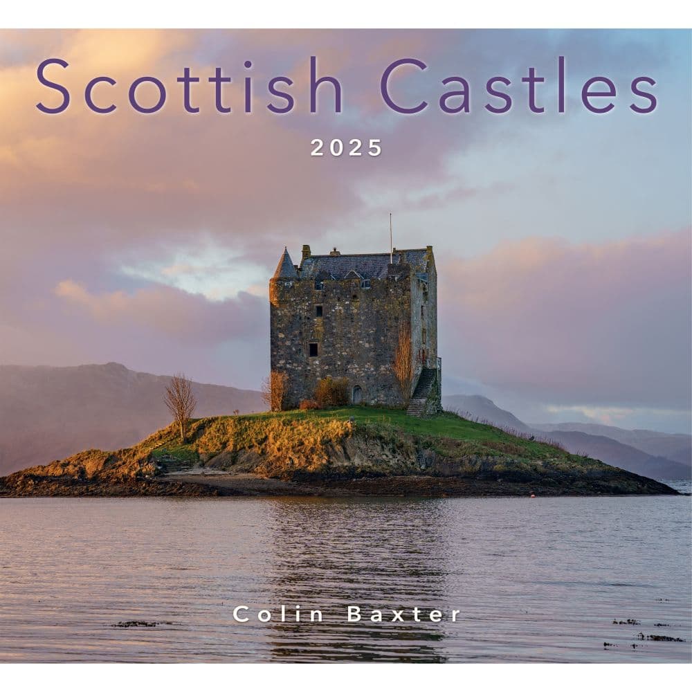 Scottish Castles 2025 Wall Calendar