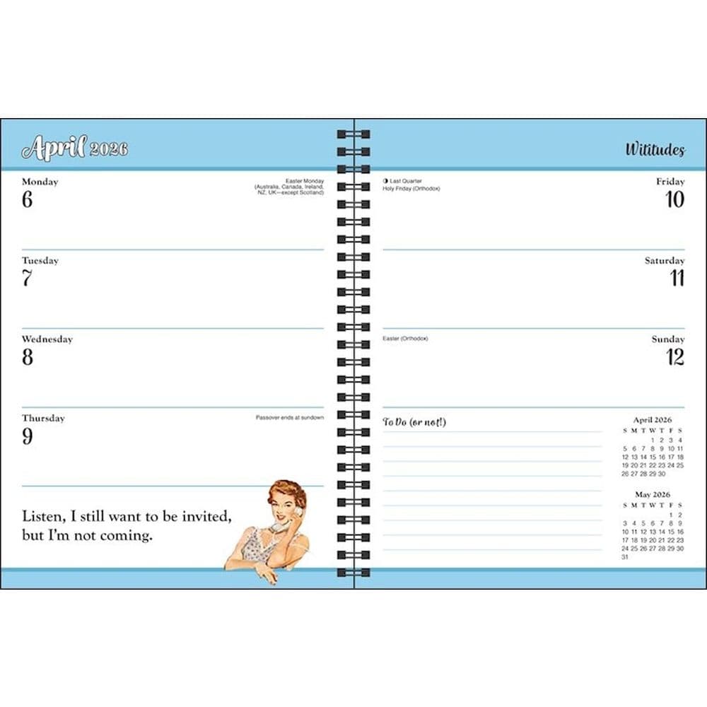 Wititudes 16 Month 2026 Planner Sixth Alternate Image