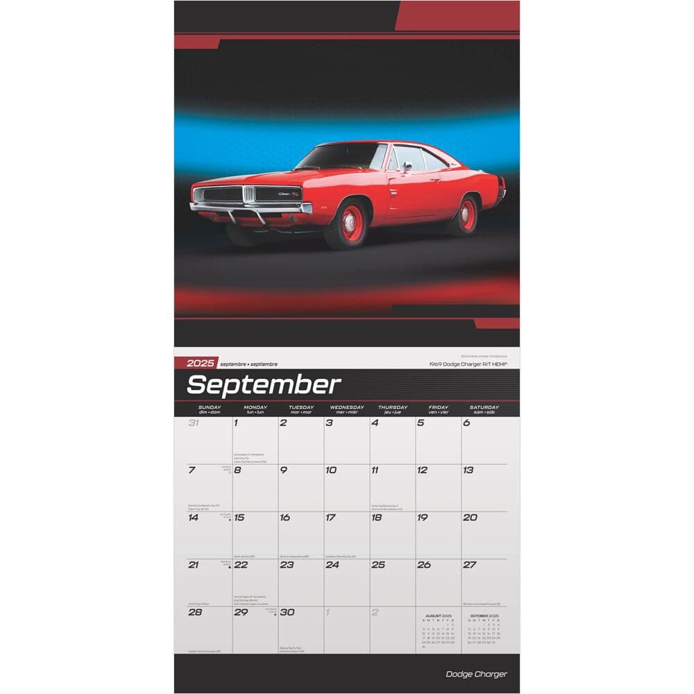 Dodge 2025 Wall Calendar Second Alternate Image width=&quot;1000&quot; height=&quot;1000&quot;