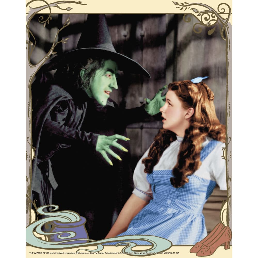 Wizard of Oz Exclusive With Bonus Print 2027 Wall Calendar Fifth Alternate Image