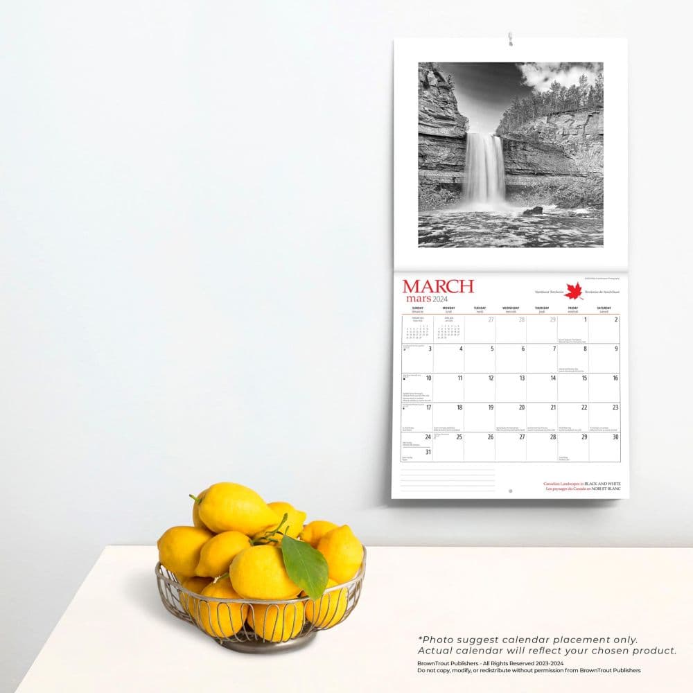 Canada 2024 Wall Calendar