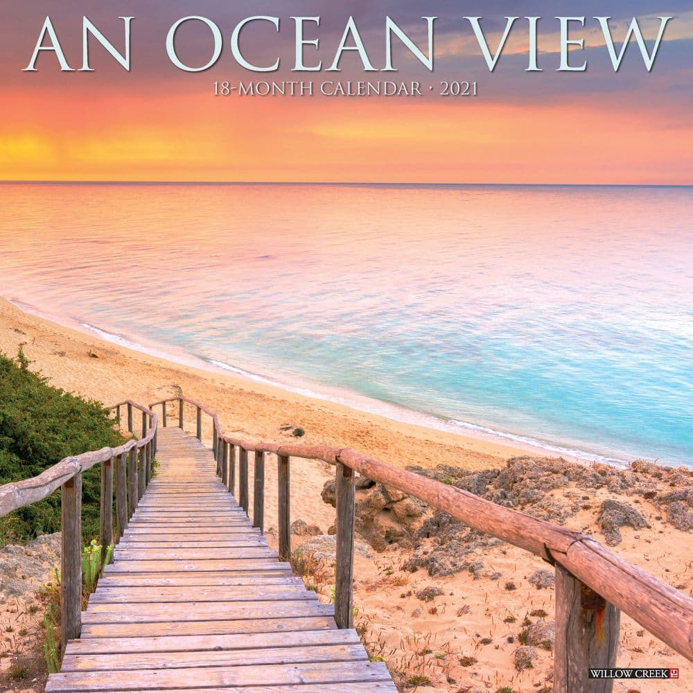 Ocean View Wall Calendar