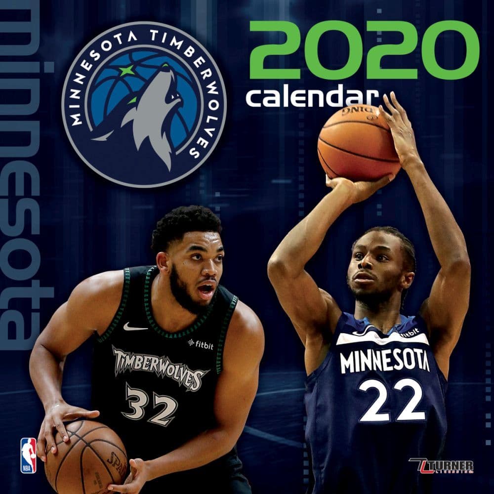 Minnesota Timberwolves Team 2021 Wall Calendar