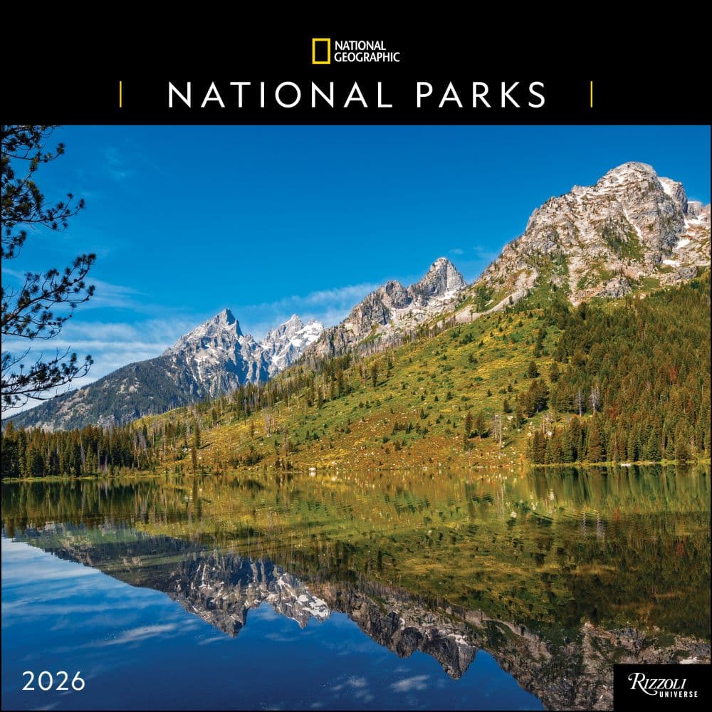 National Parks National Geographic 2026 Wall Calendar