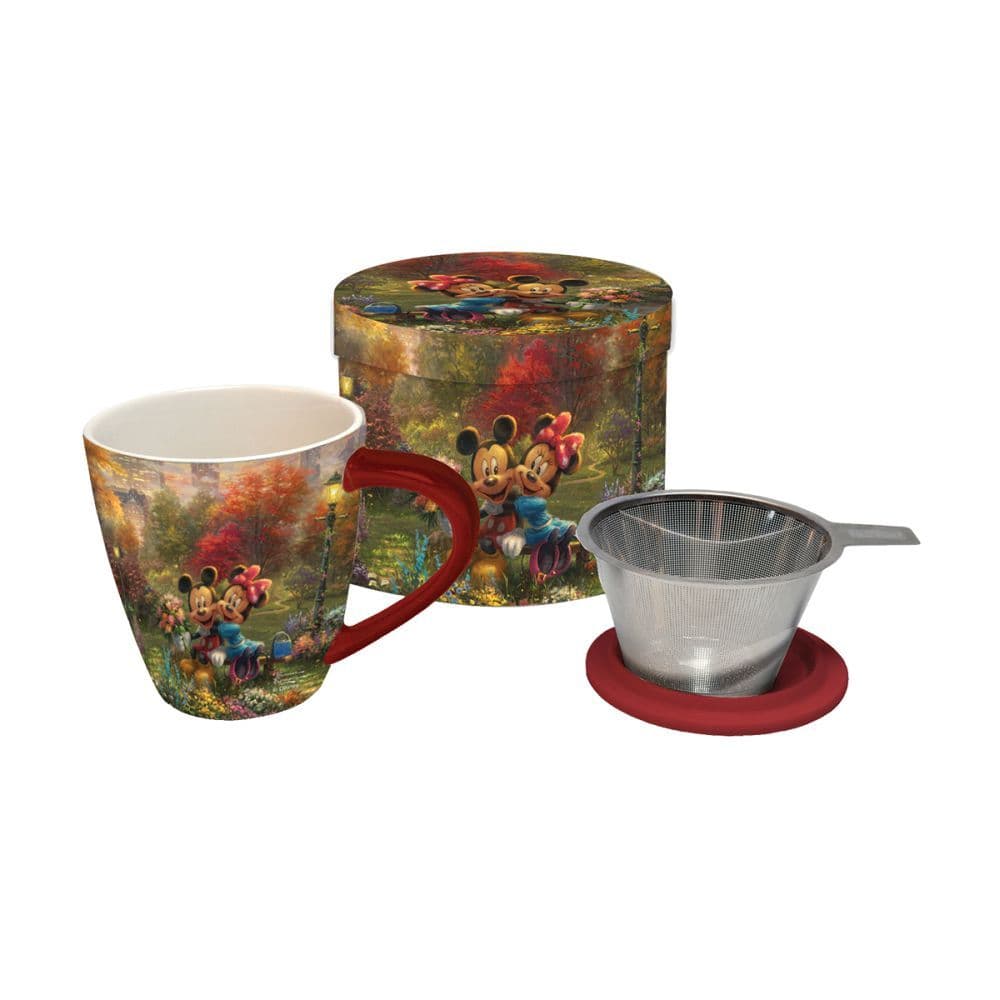 Mickey & Minnie Sweetheart Central Park Tea Infusion Mug © Disney
