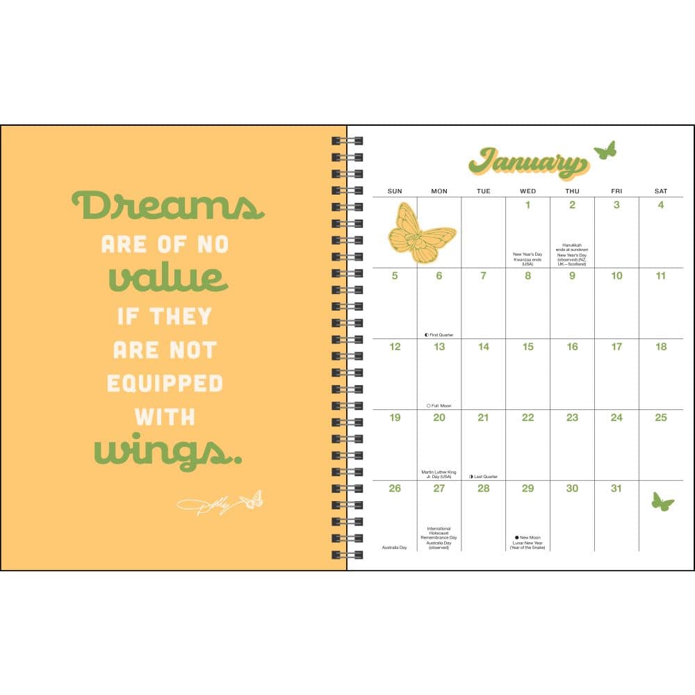 Dollyisms 2025 Planner Interior 3