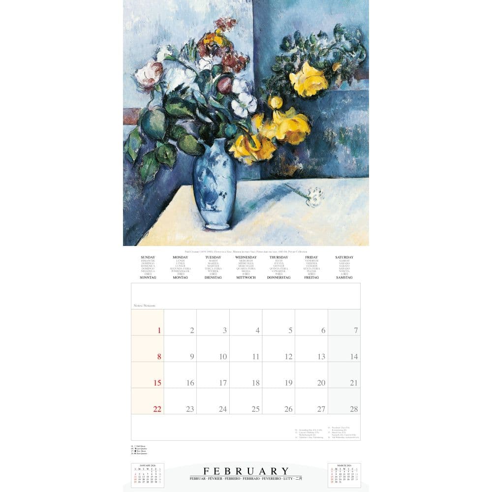 Cezanne 2026 Wall Calendar Second Alternate Image