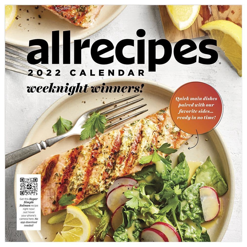 All Recipes Weeknight Winners 2022 Wall Calendar - Calendars.com